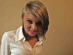 Teaching The Horny School Slut To Enjoy Giving A Dome