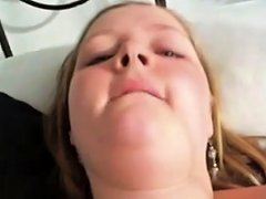 Chubby Girl Filming Selfshot Video